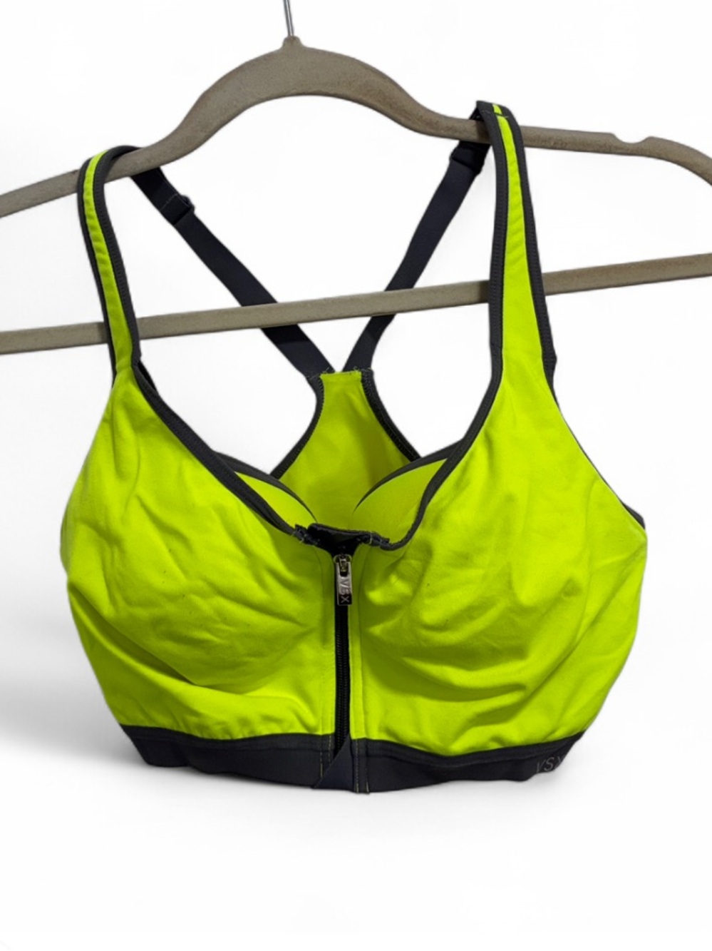 Victoria’s Secret Sport High-Impact Front-Zip Sports Bra - Neon Yellow